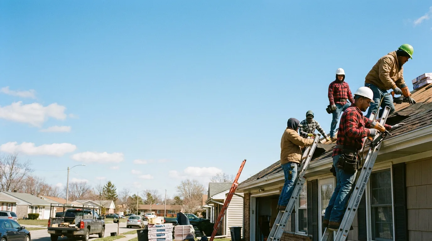 Roofing in Humboldt, IL near me